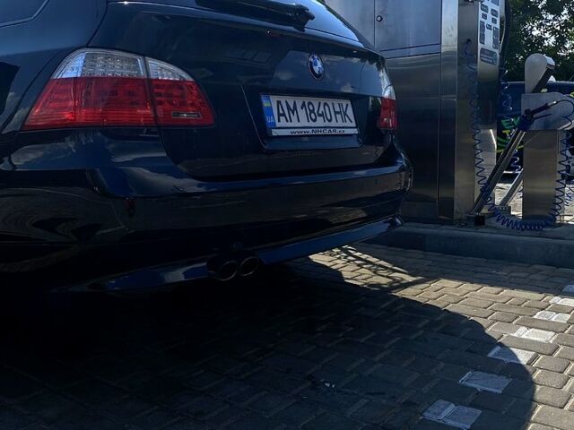 БМВ 5 Серия 2007 в Новорад-Волынском на Automoto.ua Черный БМВ 5 Серия, объемом двигателя 3 л и пробегом 0 тыс. км за 9000 $, фото 5 на Automoto.ua