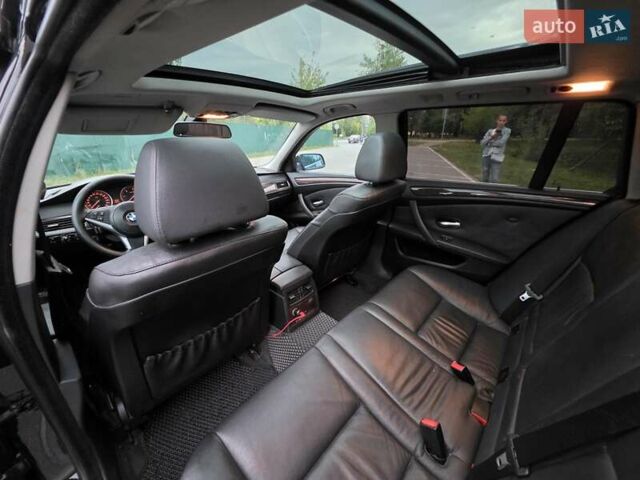 Чорний БМВ 5 Серія, об'ємом двигуна 3 л та пробігом 418 тис. км за 9700 $, фото 32 на Automoto.ua