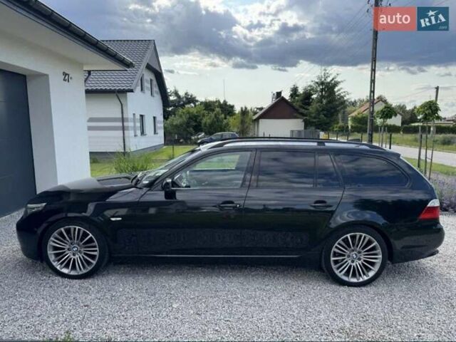 Черный БМВ 5 Серия, объемом двигателя 3 л и пробегом 267 тыс. км за 8500 $, фото 2 на Automoto.ua