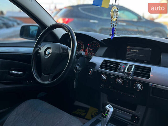 Черный БМВ 5 Серия, объемом двигателя 2.5 л и пробегом 320 тыс. км за 7600 $, фото 19 на Automoto.ua