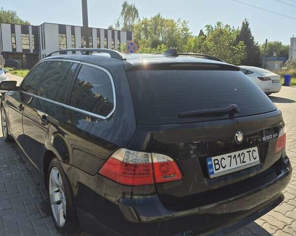Черный БМВ 5 Серия, объемом двигателя 3 л и пробегом 300 тыс. км за 8200 $, фото 14 на Automoto.ua
