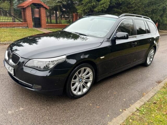 Черный БМВ 5 Серия, объемом двигателя 3 л и пробегом 298 тыс. км за 2600 $, фото 5 на Automoto.ua