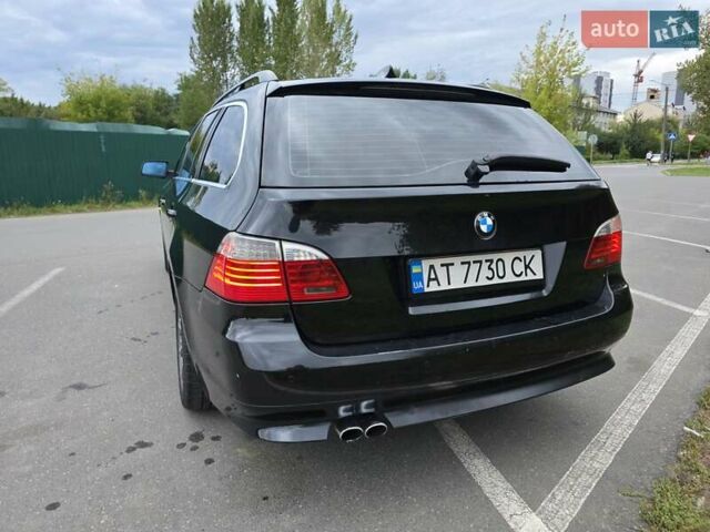 Чорний БМВ 5 Серія, об'ємом двигуна 3 л та пробігом 418 тис. км за 9700 $, фото 23 на Automoto.ua