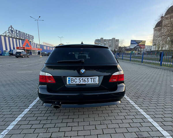 Черный БМВ 5 Серия, объемом двигателя 2 л и пробегом 337 тыс. км за 9300 $, фото 8 на Automoto.ua