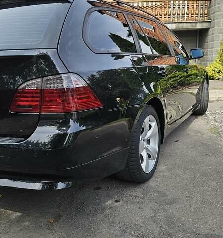 Черный БМВ 5 Серия, объемом двигателя 3 л и пробегом 377 тыс. км за 10900 $, фото 7 на Automoto.ua