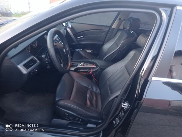 Черный БМВ 5 Серия, объемом двигателя 2 л и пробегом 330 тыс. км за 8300 $, фото 6 на Automoto.ua