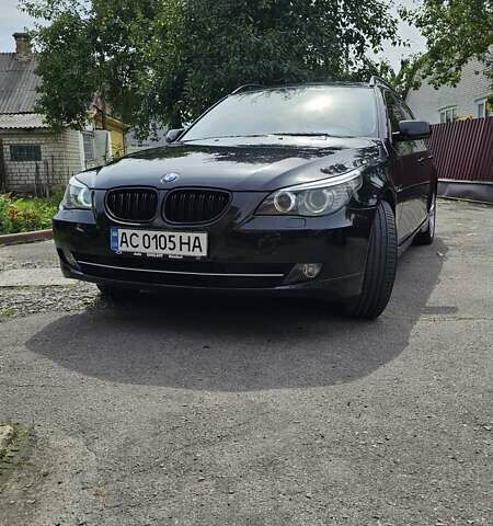 Черный БМВ 5 Серия, объемом двигателя 3 л и пробегом 377 тыс. км за 10900 $, фото 2 на Automoto.ua