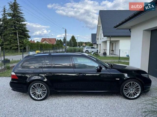 Черный БМВ 5 Серия, объемом двигателя 3 л и пробегом 267 тыс. км за 8500 $, фото 3 на Automoto.ua