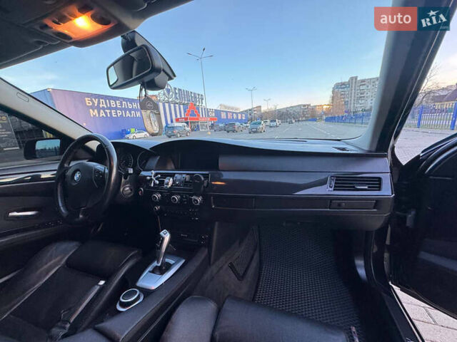 Черный БМВ 5 Серия, объемом двигателя 2 л и пробегом 337 тыс. км за 9300 $, фото 12 на Automoto.ua