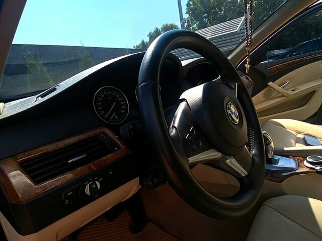 БМВ 5 Серия 2007 в Новорад-Волынском на Automoto.ua Черный БМВ 5 Серия, объемом двигателя 3 л и пробегом 0 тыс. км за 9000 $, фото 6 на Automoto.ua