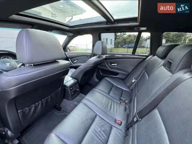 Черный БМВ 5 Серия, объемом двигателя 3 л и пробегом 267 тыс. км за 8500 $, фото 5 на Automoto.ua