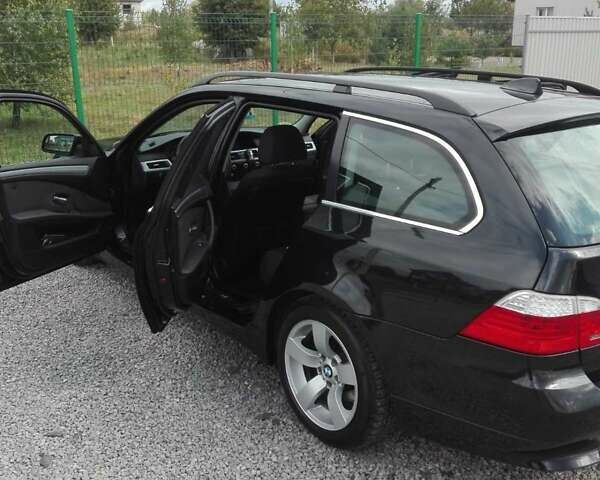 Черный БМВ 5 Серия, объемом двигателя 2 л и пробегом 287 тыс. км за 6576 $, фото 3 на Automoto.ua