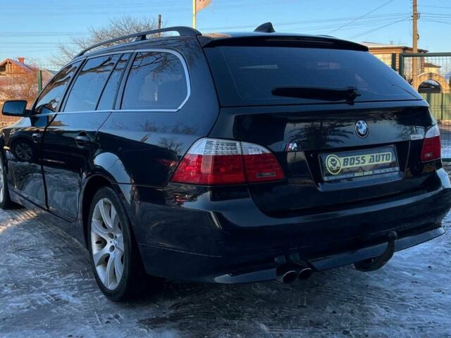 Черный БМВ 5 Серия, объемом двигателя 2.5 л и пробегом 320 тыс. км за 7600 $, фото 4 на Automoto.ua