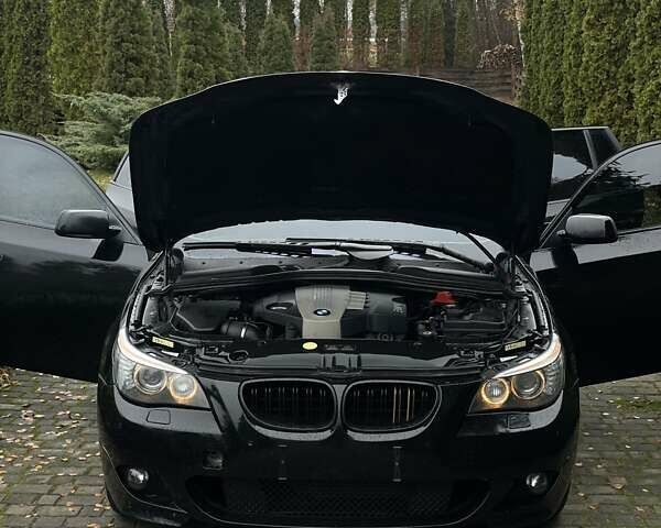 Черный БМВ 5 Серия, объемом двигателя 2 л и пробегом 315 тыс. км за 9120 $, фото 1 на Automoto.ua