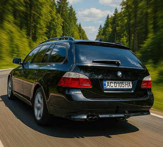 Черный БМВ 5 Серия, объемом двигателя 3 л и пробегом 377 тыс. км за 10900 $, фото 23 на Automoto.ua