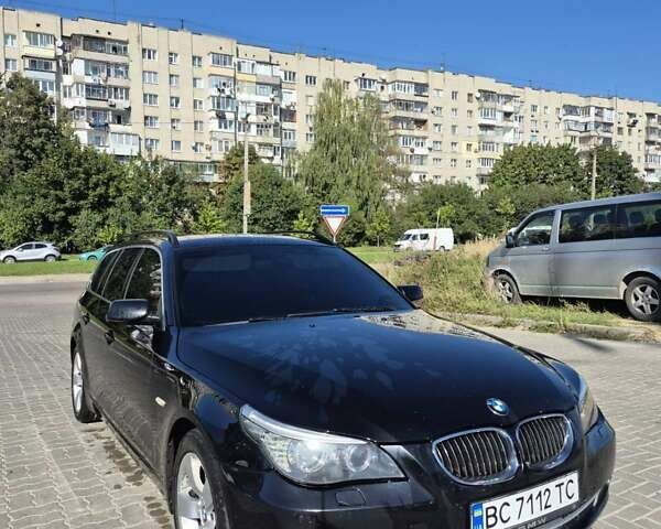 Черный БМВ 5 Серия, объемом двигателя 3 л и пробегом 300 тыс. км за 8200 $, фото 1 на Automoto.ua