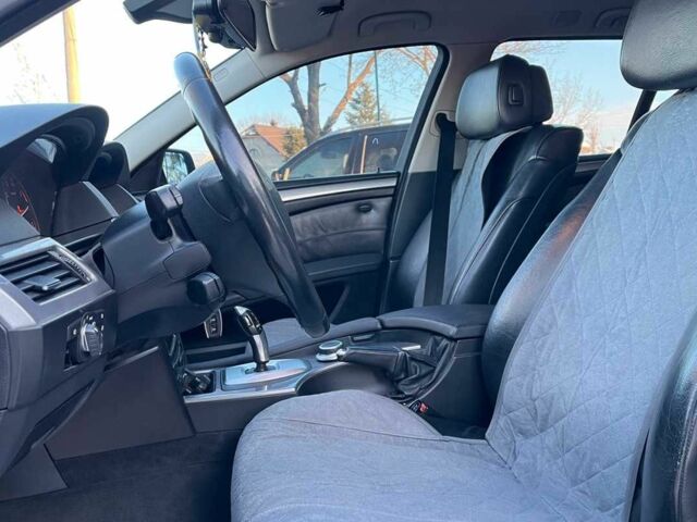 Черный БМВ 5 Серия, объемом двигателя 2.5 л и пробегом 320 тыс. км за 7600 $, фото 8 на Automoto.ua