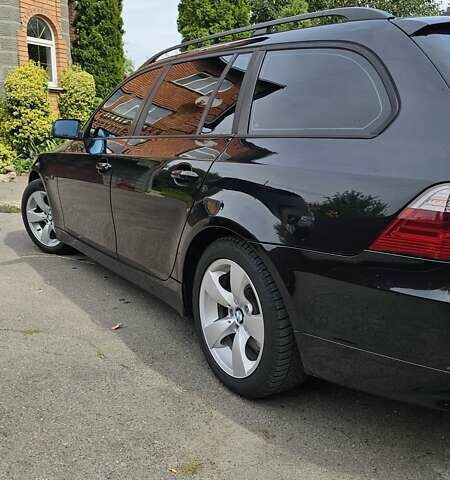 Черный БМВ 5 Серия, объемом двигателя 3 л и пробегом 377 тыс. км за 10900 $, фото 5 на Automoto.ua