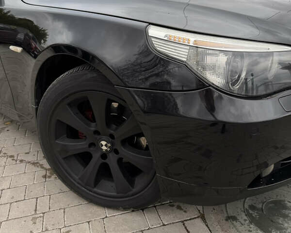 Чорний БМВ 5 Серія, об'ємом двигуна 2 л та пробігом 338 тис. км за 7300 $, фото 3 на Automoto.ua