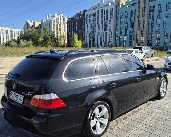 Черный БМВ 5 Серия, объемом двигателя 3 л и пробегом 300 тыс. км за 8200 $, фото 5 на Automoto.ua