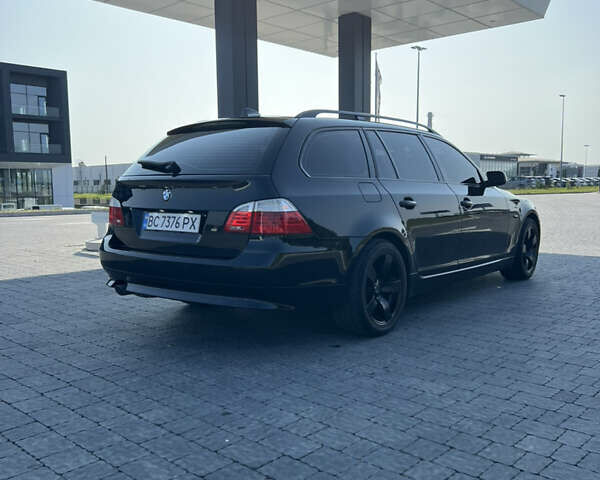 Черный БМВ 5 Серия, объемом двигателя 2 л и пробегом 292 тыс. км за 9800 $, фото 7 на Automoto.ua