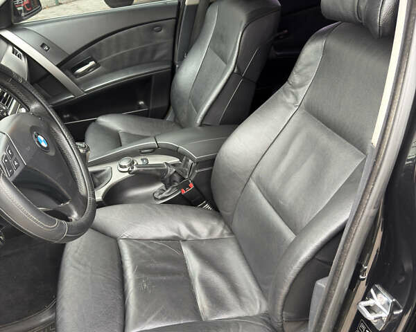 Чорний БМВ 5 Серія, об'ємом двигуна 2 л та пробігом 338 тис. км за 7300 $, фото 9 на Automoto.ua