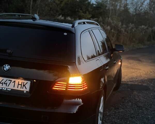 Черный БМВ 5 Серия, объемом двигателя 2 л и пробегом 315 тыс. км за 9120 $, фото 12 на Automoto.ua