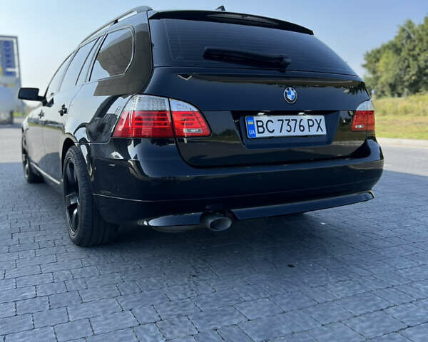 Черный БМВ 5 Серия, объемом двигателя 2 л и пробегом 292 тыс. км за 9800 $, фото 6 на Automoto.ua