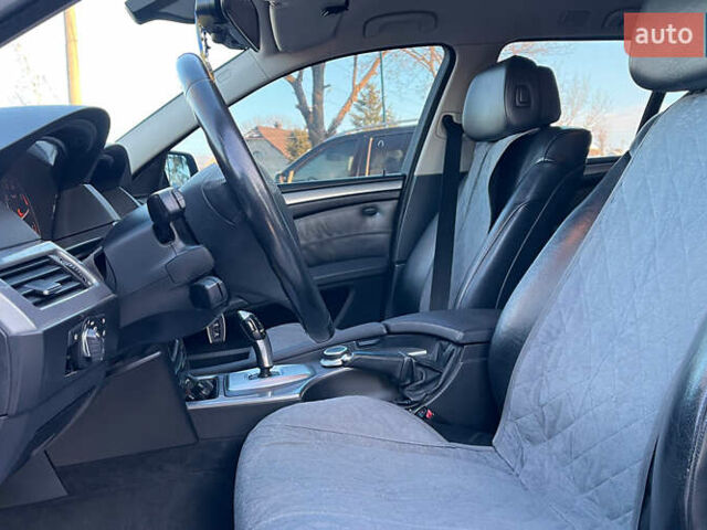 Черный БМВ 5 Серия, объемом двигателя 2.5 л и пробегом 320 тыс. км за 7600 $, фото 8 на Automoto.ua