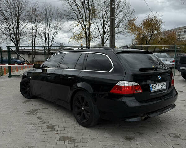 Чорний БМВ 5 Серія, об'ємом двигуна 2 л та пробігом 338 тис. км за 7300 $, фото 5 на Automoto.ua