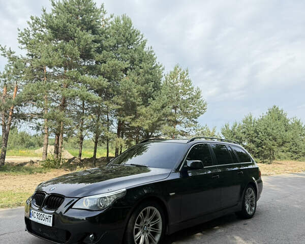 Черный БМВ 5 Серия, объемом двигателя 2.99 л и пробегом 440 тыс. км за 10800 $, фото 3 на Automoto.ua
