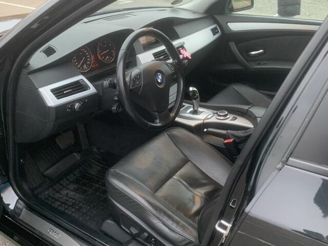 Чорний БМВ 5 Серія, об'ємом двигуна 3 л та пробігом 365 тис. км за 11500 $, фото 4 на Automoto.ua