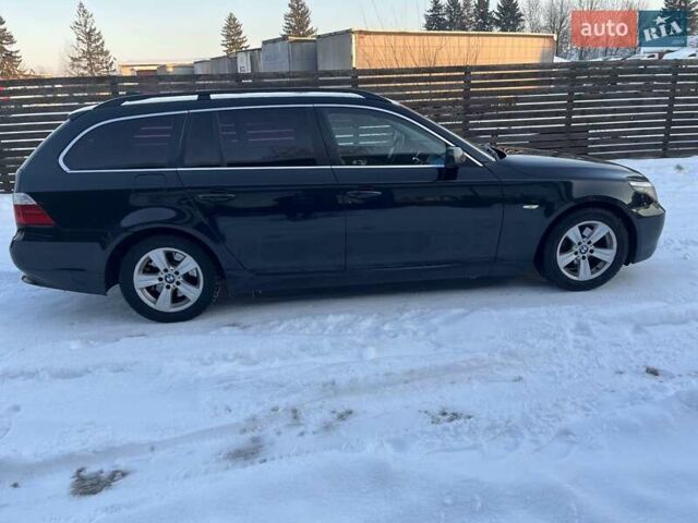 Черный БМВ 5 Серия, объемом двигателя 2 л и пробегом 445 тыс. км за 6700 $, фото 4 на Automoto.ua