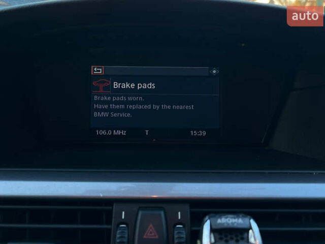Черный БМВ 5 Серия, объемом двигателя 2.5 л и пробегом 320 тыс. км за 7600 $, фото 14 на Automoto.ua