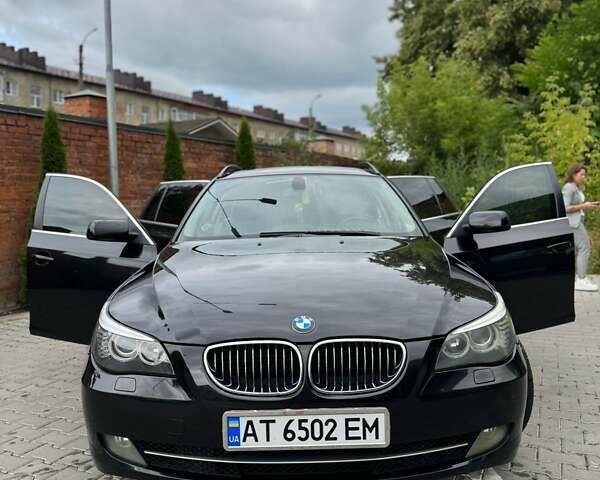 Черный БМВ 5 Серия, объемом двигателя 2.5 л и пробегом 310 тыс. км за 7900 $, фото 1 на Automoto.ua