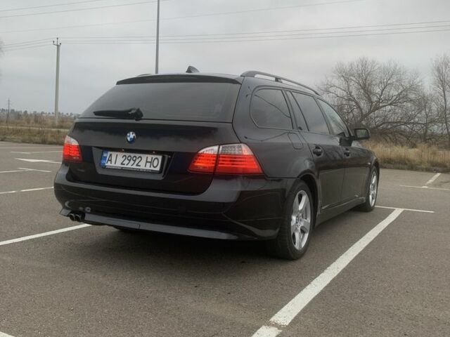 Чорний БМВ 5 Серія, об'ємом двигуна 3 л та пробігом 365 тис. км за 11500 $, фото 6 на Automoto.ua