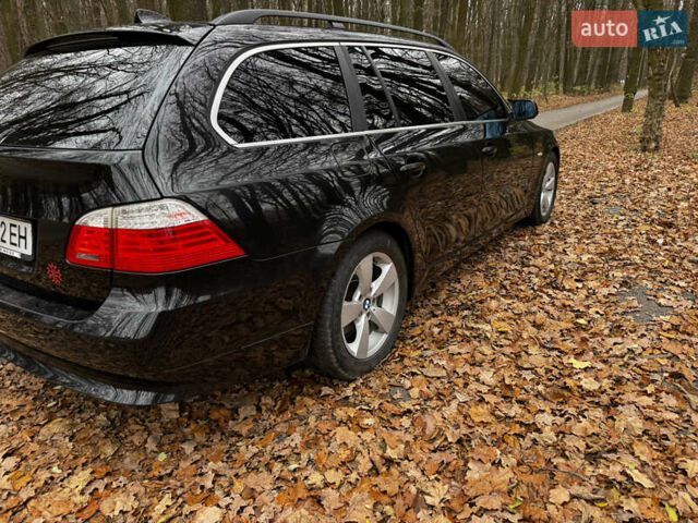 Чорний БМВ 5 Серія, об'ємом двигуна 3 л та пробігом 488 тис. км за 8600 $, фото 14 на Automoto.ua