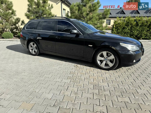 Черный БМВ 5 Серия, объемом двигателя 2.99 л и пробегом 488 тыс. км за 8500 $, фото 3 на Automoto.ua