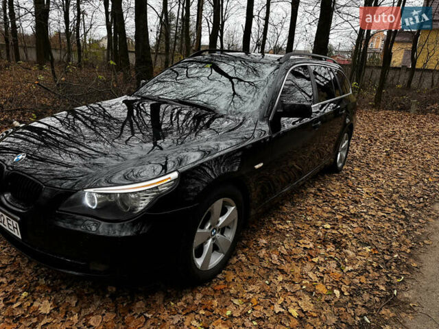 Чорний БМВ 5 Серія, об'ємом двигуна 3 л та пробігом 488 тис. км за 8600 $, фото 5 на Automoto.ua
