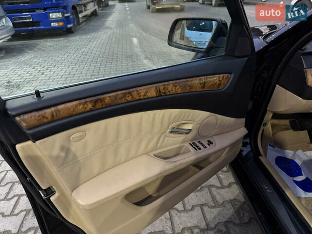 Черный БМВ 5 Серия, объемом двигателя 2.99 л и пробегом 314 тыс. км за 12000 $, фото 19 на Automoto.ua