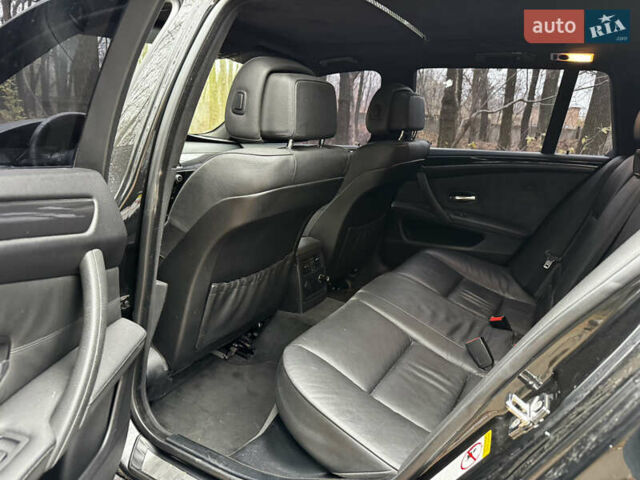 Чорний БМВ 5 Серія, об'ємом двигуна 3 л та пробігом 488 тис. км за 8600 $, фото 20 на Automoto.ua