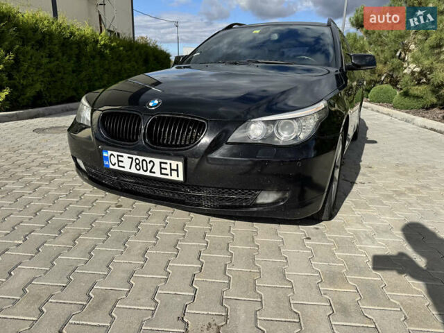 Черный БМВ 5 Серия, объемом двигателя 2.99 л и пробегом 488 тыс. км за 8500 $, фото 1 на Automoto.ua