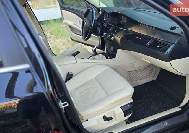Черный БМВ 5 Серия, объемом двигателя 2.99 л и пробегом 323 тыс. км за 10500 $, фото 25 на Automoto.ua