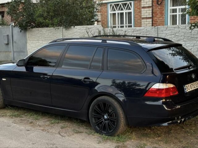 Черный БМВ 5 Серия, объемом двигателя 3 л и пробегом 363 тыс. км за 8300 $, фото 4 на Automoto.ua