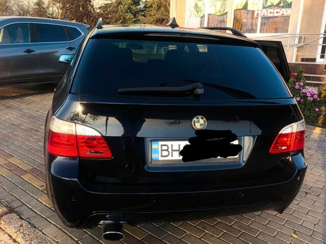 Чорний БМВ 5 Серія, об'ємом двигуна 2 л та пробігом 210 тис. км за 9000 $, фото 1 на Automoto.ua