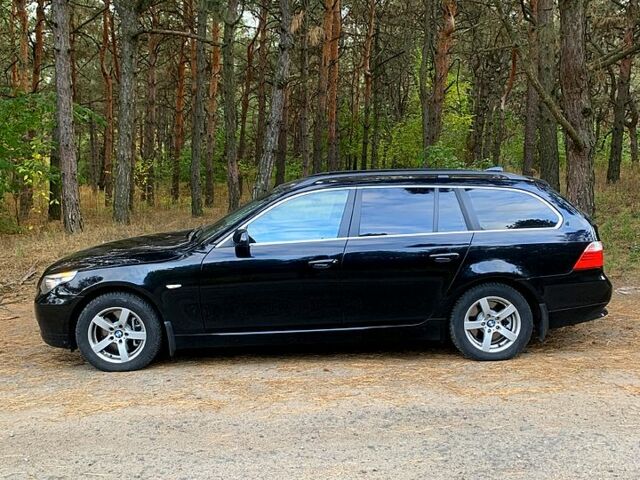 Черный БМВ 5 Серия, объемом двигателя 2 л и пробегом 418 тыс. км за 7800 $, фото 1 на Automoto.ua