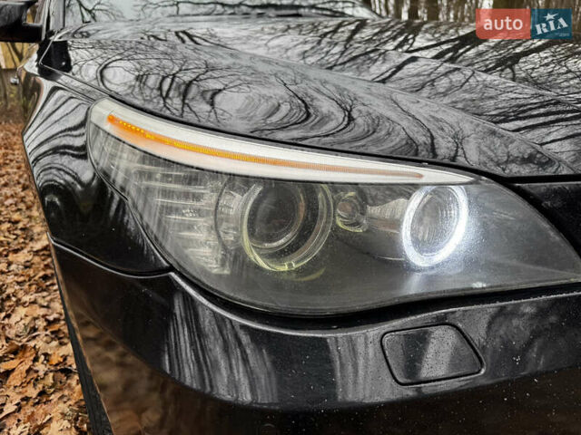 Чорний БМВ 5 Серія, об'ємом двигуна 3 л та пробігом 488 тис. км за 8600 $, фото 16 на Automoto.ua