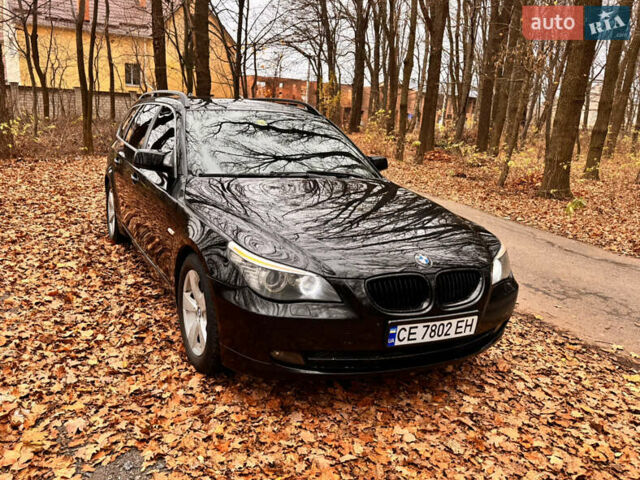 Чорний БМВ 5 Серія, об'ємом двигуна 3 л та пробігом 488 тис. км за 8600 $, фото 2 на Automoto.ua