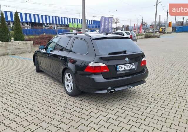 Чорний БМВ 5 Серія, об'ємом двигуна 2 л та пробігом 398 тис. км за 8350 $, фото 1 на Automoto.ua