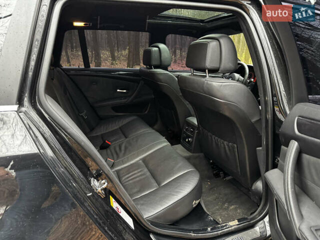 Чорний БМВ 5 Серія, об'ємом двигуна 3 л та пробігом 488 тис. км за 8600 $, фото 28 на Automoto.ua